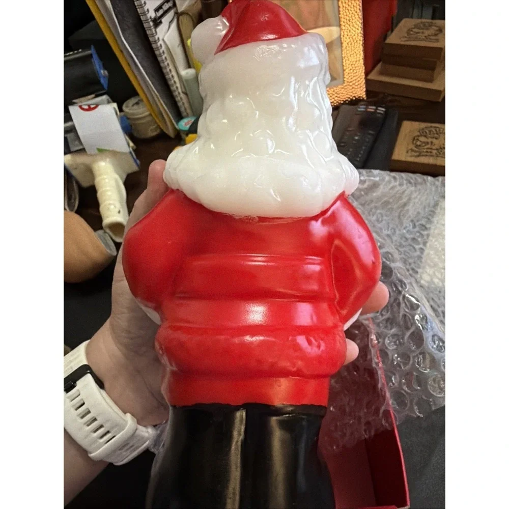 Two's Company Santa Clause Holiday Candle Figure Candle